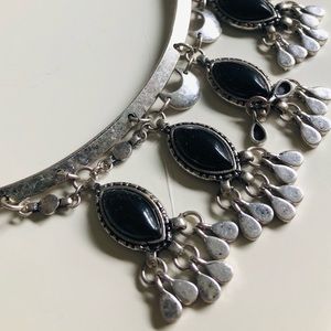 Gorgeous silver statement necklace